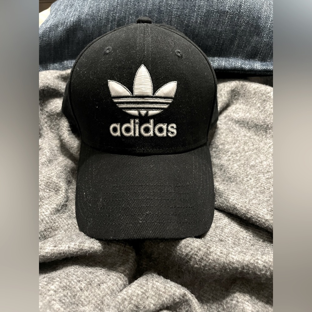 Adidas Black White hat Cap